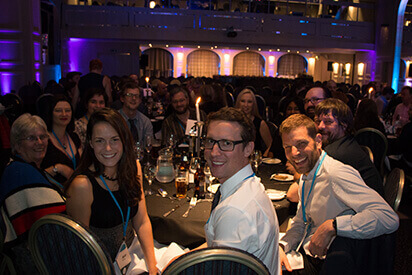 People at the QED Gala Dinner